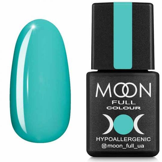 MOON FULL. Gel Polish, Spring-Summer #629, 8 ml. Гель-лак, біло-зелений яскравий