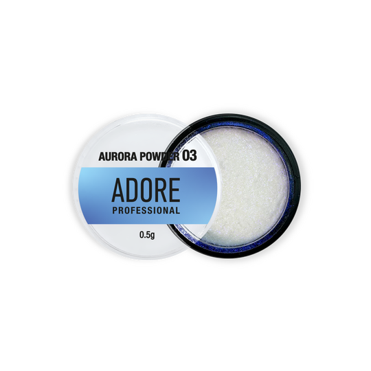 ADORE. Aurora Powder #03, 0.5 g. Втирка-хамелеон, синьо-золота