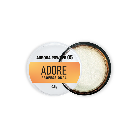 ADORE. Aurora Powder #05, 0.5 g. Втирка-хамелеон, персиково-золота