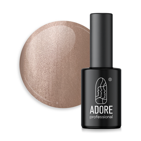 ADORE. Cat's Eye Gel Polish, #Mm-06, Lithium, 8 ml. Вітражний гель-лак "котяче око", мокка