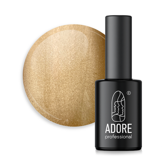 ADORE. Cat's Eye Gel Polish, #Mm-10, Copper, 8 ml. Вітражний гель-лак "котяче око", золотисто-коричневий
