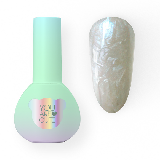 You Are Cute. Cover Base, #17, 5 ml. Камуфлююча база, перламутрова
