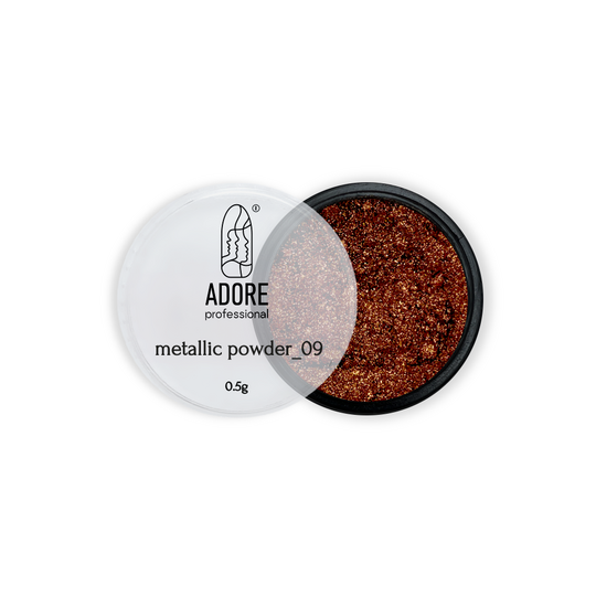 ADORE. Metallic Powder #09, 0.5 g. Металева втирка, бронзова