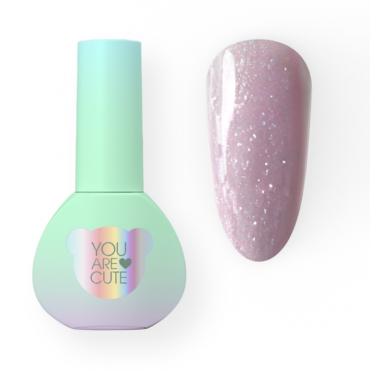 You Are Cute. Bottle Gel #08, 5 ml, рідкий гель з шимером
