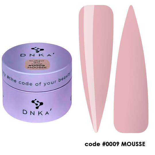 DNKa’. Builder Gel, Mousse, #0009, 30 ml, гель для моделювання