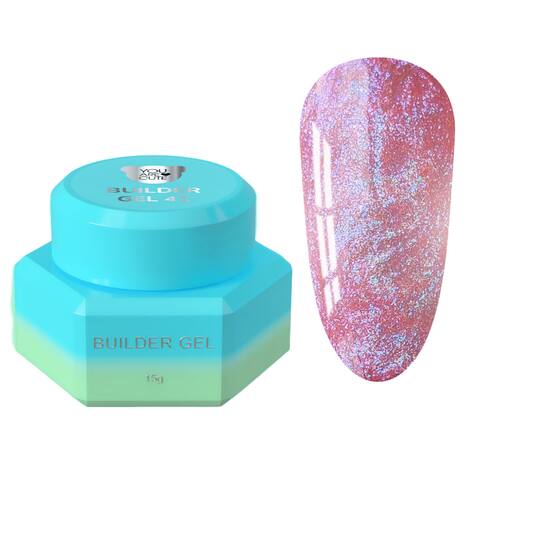 You Are Cute. Builder Gel #41, 15 ml, гель для нарощування, перламутровий