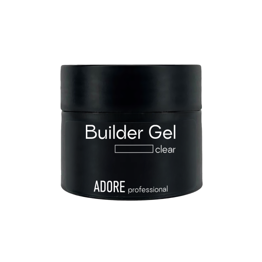 ADORE. Builder Gel, 15 g, Clear. Гель для нарощування, прозорий