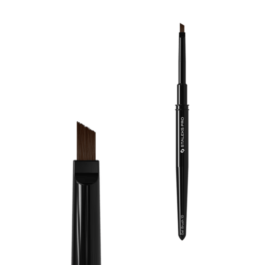 STALEKS. Gel brush, Expert 4 mm/7 mm. Пензлик для гелю