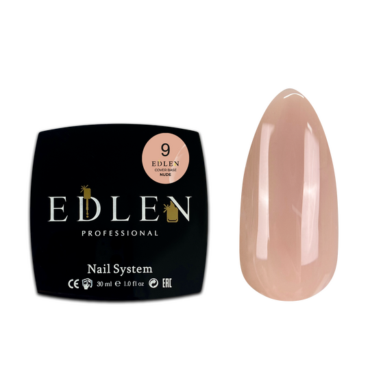 УЦІНКА / EDLEN Cover base NUDE №09, 30 ml