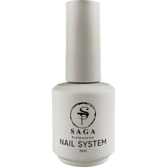 SAGA. No Wipe Top "EXPERT", with UV-filters, 15 ml. Топ без липкого шару з УФ-фільтрами