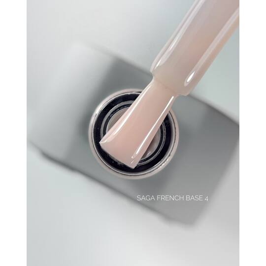 SAGA. French base, #04, 10 ml. Камуфлююча база