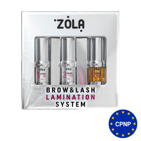 ZOLA. Laminating Set, Brow&Lash Lamination System. Набір для ламінування брів та вій