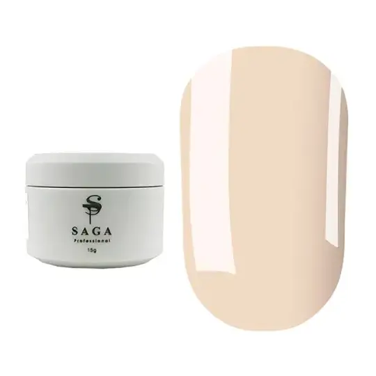 SAGA. Builder gel "Veil", 15 ml, #09. Гель для укріплення та нарощування