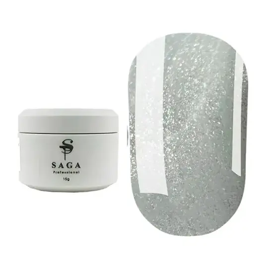 SAGA. Builder gel "Veil", 15 ml, #19. Гель для укріплення та нарощування