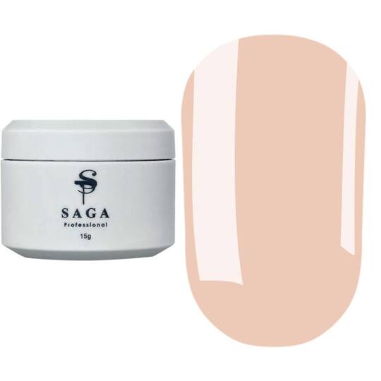 SAGA. Builder gel "Pastel Color", 15 ml, #02. Гель для укріплення та нарощування