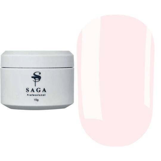 SAGA. Builder gel "Pastel Color", 15 ml, #08. Гель для укріплення та нарощування