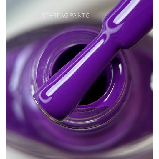 SAGA. Stamping nail polish, #05, Violet, 8 ml. Лак-фарба для стемпінгу, фіолетовий