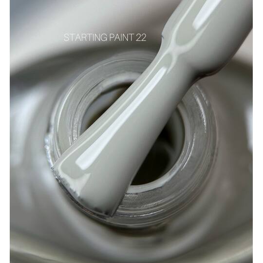 SAGA. Stamping nail polish, #22, Light Gray, 8 ml. Лак-фарба для стемпінгу, світло-сірий