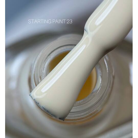 SAGA. Stamping nail polish, #23, Ivory, 8 ml. Лак-фарба для стемпінгу, слонова кістка