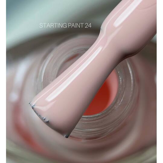 SAGA. Stamping nail polish, #24, Light Pink, 8 ml. Лак-фарба для стемпінгу, ніжно-рожевий
