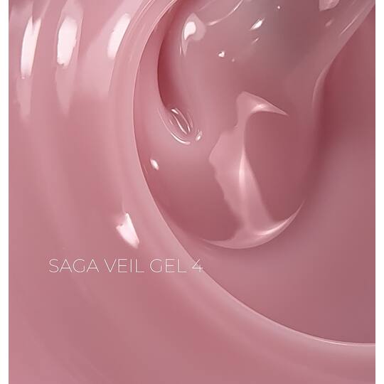 SAGA. Builder gel "Veil", 30 ml, #04. Гель для укріплення та нарощування