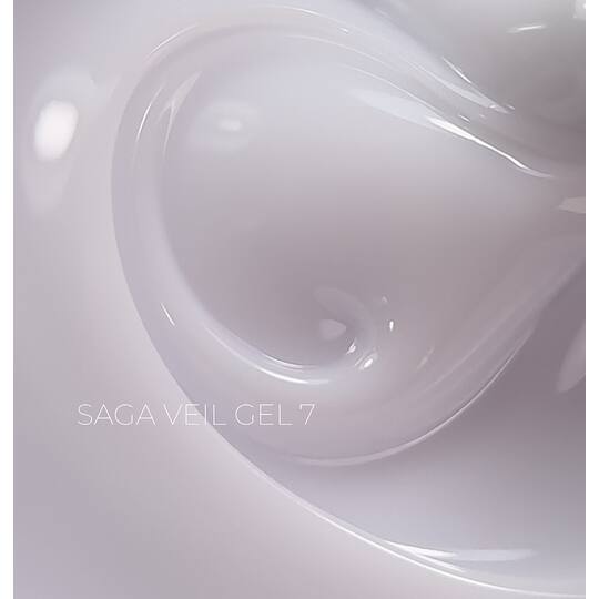 SAGA. Builder gel "Veil", 30 ml, #07. Гель для укріплення та нарощування