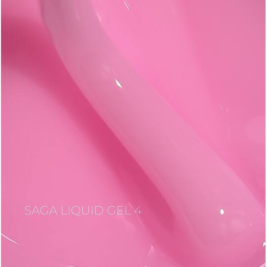 SAGA. Liquid Gel, 15 ml, #04. Рідкий гель для укріплення та нарощування
