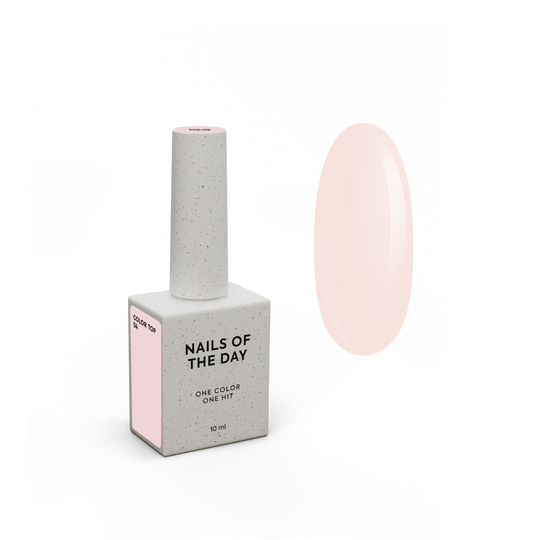 NOTD. Color Top #04, 10 ml, світло-бежевий топ без липкого шару