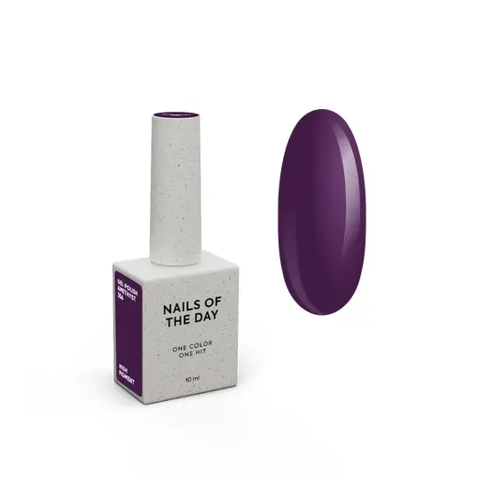 NOTD. Gel Polish, Amethyst, #356, 10 ml. Гель-лак, темно-фіолетовий