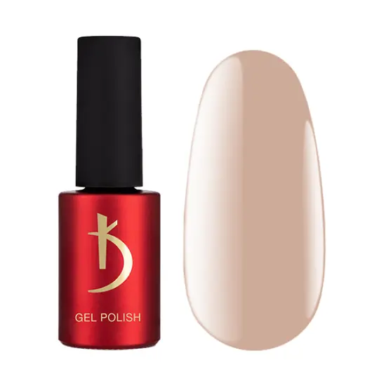 KODI Gel Polish Golden Brown #01, світло-бежевий, 7 ml, гель-лак