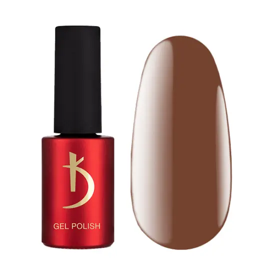 KODI Gel Polish Golden Brown #08, теплий середньо-коричневий, 7 ml, гель-лак