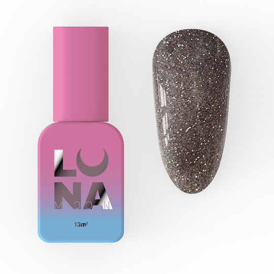 LUNAmoon. Lurex Base #12, Reflective, 13 ml, світловідбиваюча база