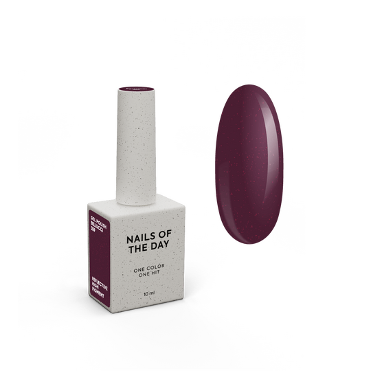 NOTD. "Let's Special" Gel Polish, BELLUCCI, #359, 10 ml, бордовий світловідбиваючий гель-лак