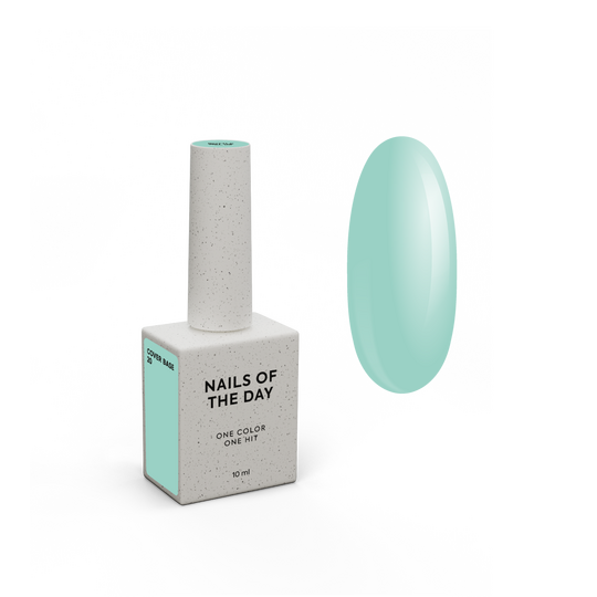 NOTD. Cover Base, NEW Formula #20, 10 ml, м'ятна камуфлююча база