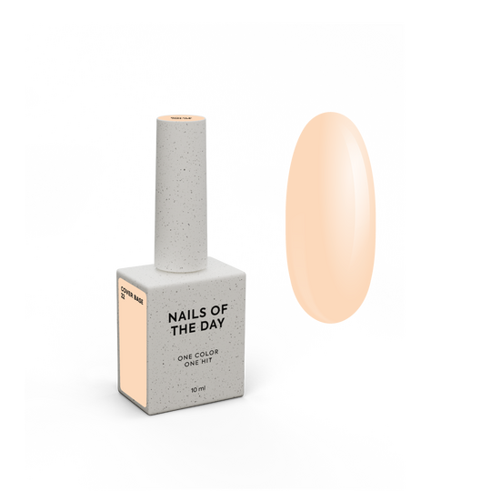 NOTD. Cover Base, NEW Formula #22, 10 ml, камуфлююча база, слонова кістка