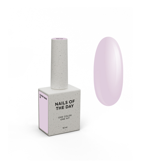 NOTD. Cover Base, NEW Formula #25, 10 ml, ніжно-рожева камуфлююча база