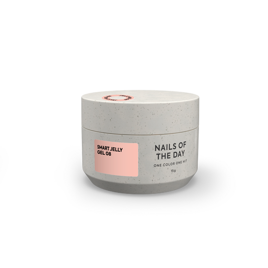 NOTD Smart Jelly Gel №08, 15 ml, гель-желе нюдовий