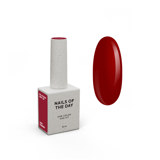 NOTD Гель-лак Let's Special Lady,  #137, 10 ml (насичено-червоний)