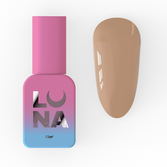 LUNAmoon. Glass Top Coat #19, 13 ml, топ кольоровий глянцевий