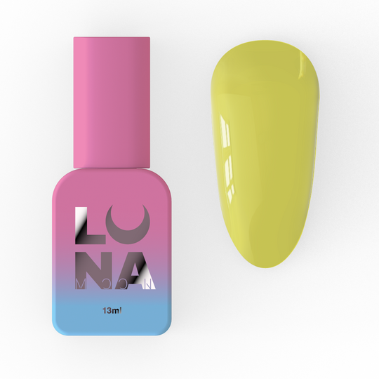 LUNAmoon. Glass Top Coat #11, 13 ml, топ кольоровий глянцевий