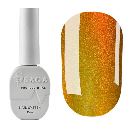 SAGA. Cat's Eye Gel Polish "Smoothie Cat", #06, 10 ml. Гель-лак "Котяче око" хамелеон