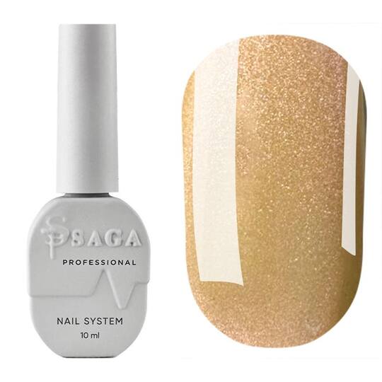 SAGA. Cat's Eye Gel Polish "Smoothie Cat", #07, 10 ml. Гель-лак "Котяче око" хамелеон