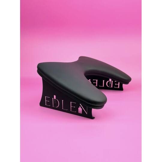 EDLEN. Підлокітник для манікюру Comfort, чорний