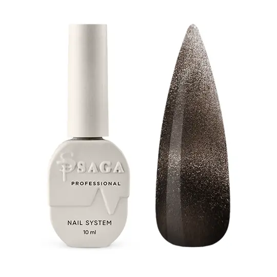 SAGA. Cat's Eye Gel Polish "Dream Cat", #03, 10 ml. Гель-лак "Котяче око" кришталевий