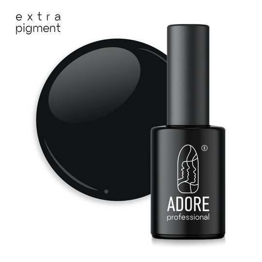 УЦІНКА / ADORE. Gel Polish, #101, Black Jack, 8 ml. Гель-лак, чорний