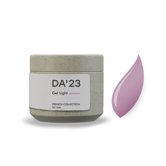 DA'23. Gel Light, French collection, Air kiss, 15 ml, гель середньо-рідкої консистенції