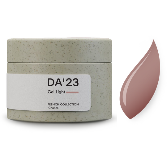 DA'23. Gel Light, French collection, Chance, 30 ml, гель середньо-рідкої консистенції