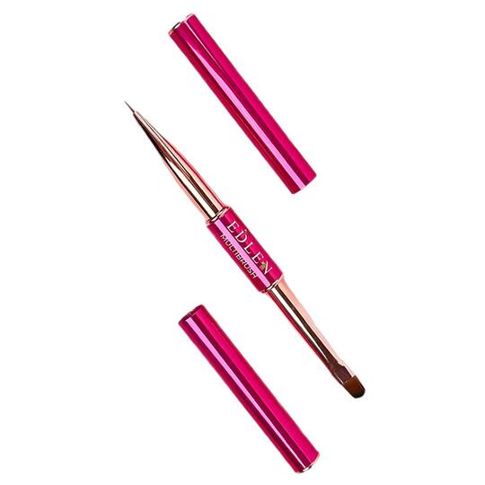 EDLEN. Multibrush. Пензлик для гелю з лайнером двосторонній, 6 мм