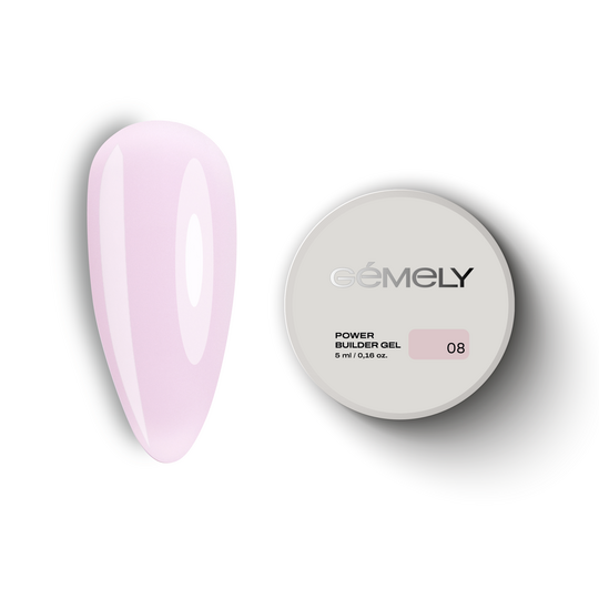 GÉMELY (ex GA&MA). Power builder gel #008, 5 ml, твердий гель
