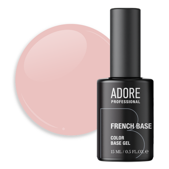 ADORE. French Base,  №01, Powder, 15 ml. Камуфлююча база
